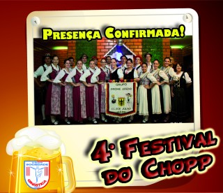 Festival do Chopp é na próxima semana
