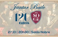 Baile dos 120 anos da Sogi acontece neste sábado