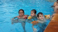 Antônia, Hannah e Ariel