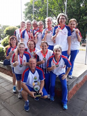 Equipe feminina da Sogi conquista 4º lugar na Série Ouro de Bolão 