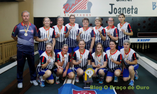 Equipe Feminina é vice-campeã Estadual de Bolão