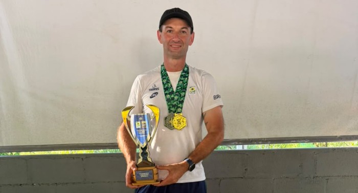 Tiago Antonello é campeão no Trap Double e fica em 2º no Top 200